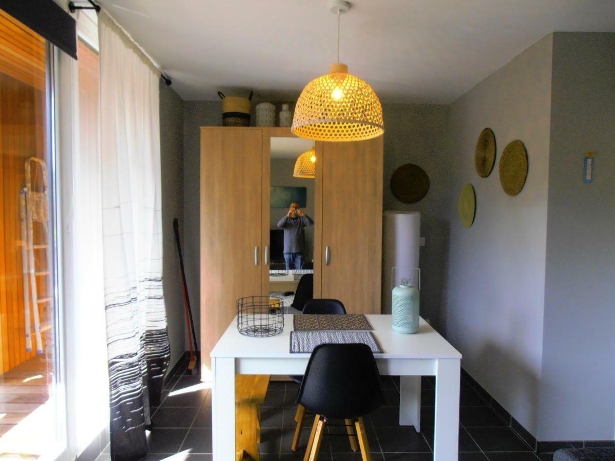 Studio Le Vedeur avec balcon vue sur rivière Durbuy Esterno foto