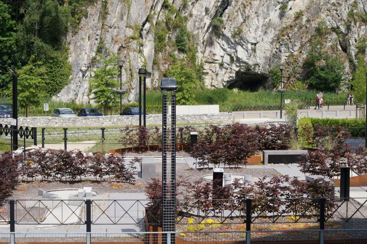 Studio Le Vedeur avec balcon vue sur rivière Durbuy Esterno foto